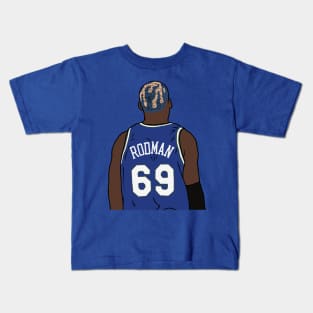 Dennis Rodman #69 Kids T-Shirt